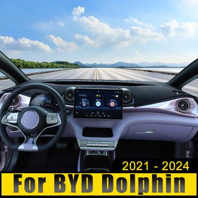 Car Accessories For BYD Dolphin 2021 2022 2023 2024 Dashboard Cover Avoid Light Pad Sun Shade Case Anti-UV Carpets Non-Slip Mat
