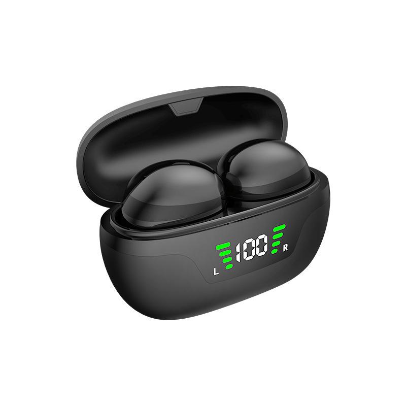 Ultra-Mini Wireless Bluetooth TWS Earbuds: Bean-Type, Sleep, Sports & Gaming Noise Cancelling
