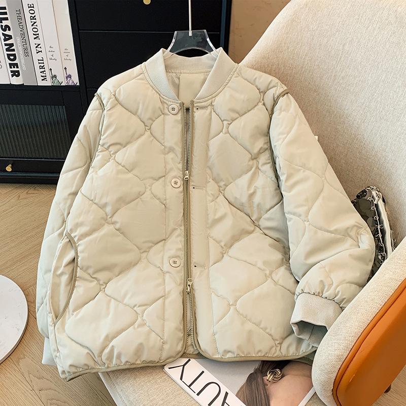 Preppy Style Short Cotton Jacket Women's 2025 Winter New Thickened Cotton Jacket Cotton Jacket