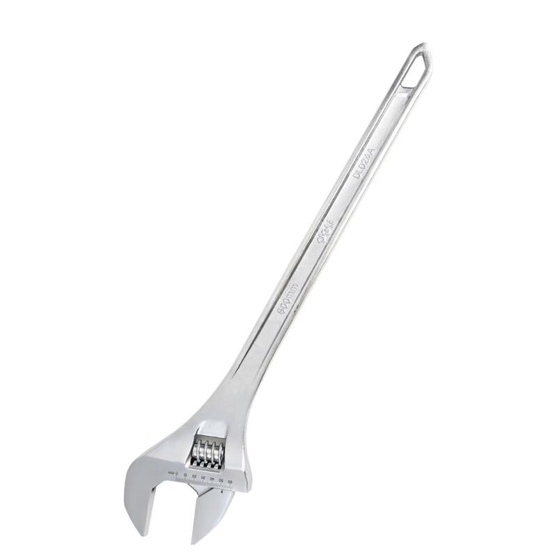 Deli Tools 24-inch Smooth Handle Adjustable Wrench 24 inch