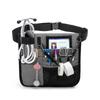 CURMIO Nurse Waist Pouch with Stethoscope and Tape Holder for and Childcare Workers Gray Nurses, Caregivers, (Bag Only),