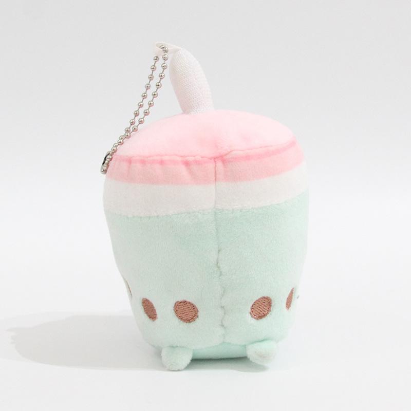 Kawaii Fat Lucky Cat Anime Cartoon Plush Toys Keychain Accessories Soft Stuffed Backpack Pendant Girl Boy Children Birthday Gift