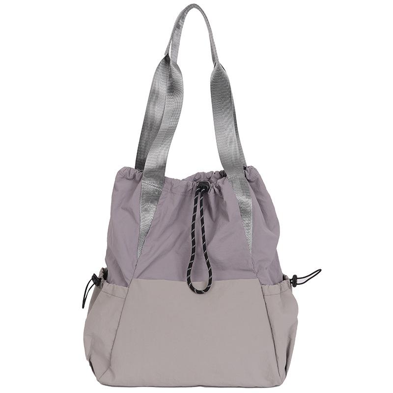 Schoolbag1011 new small fresh large capacity drawstring backpack class travel commuting versatile single shoulder tote bag backpack