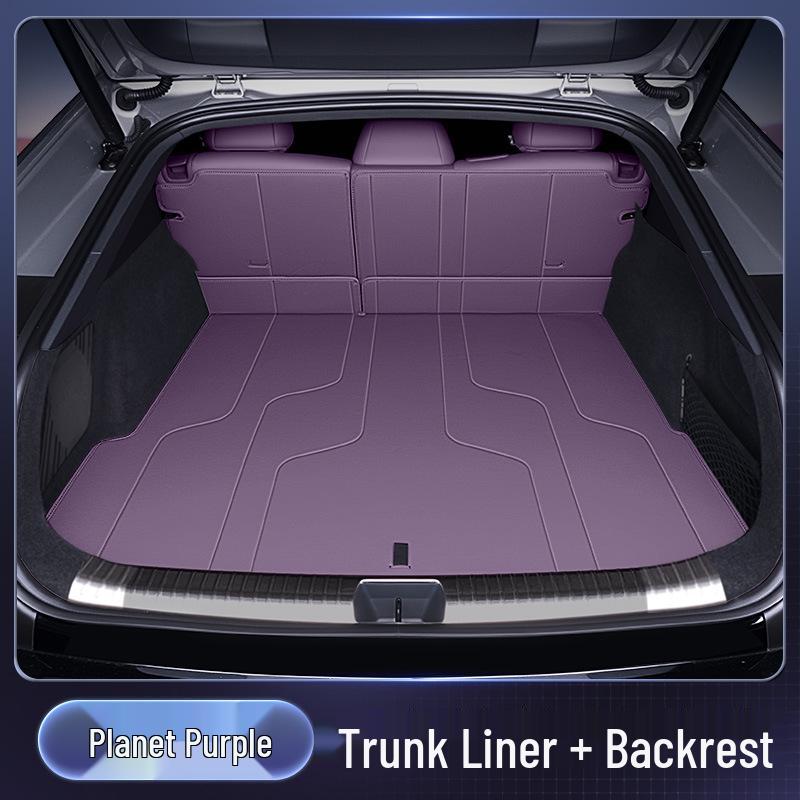 XPeng P7 2025 Trunk Mat - Full Coverage Tail Box Mat for Car Interior Accessories