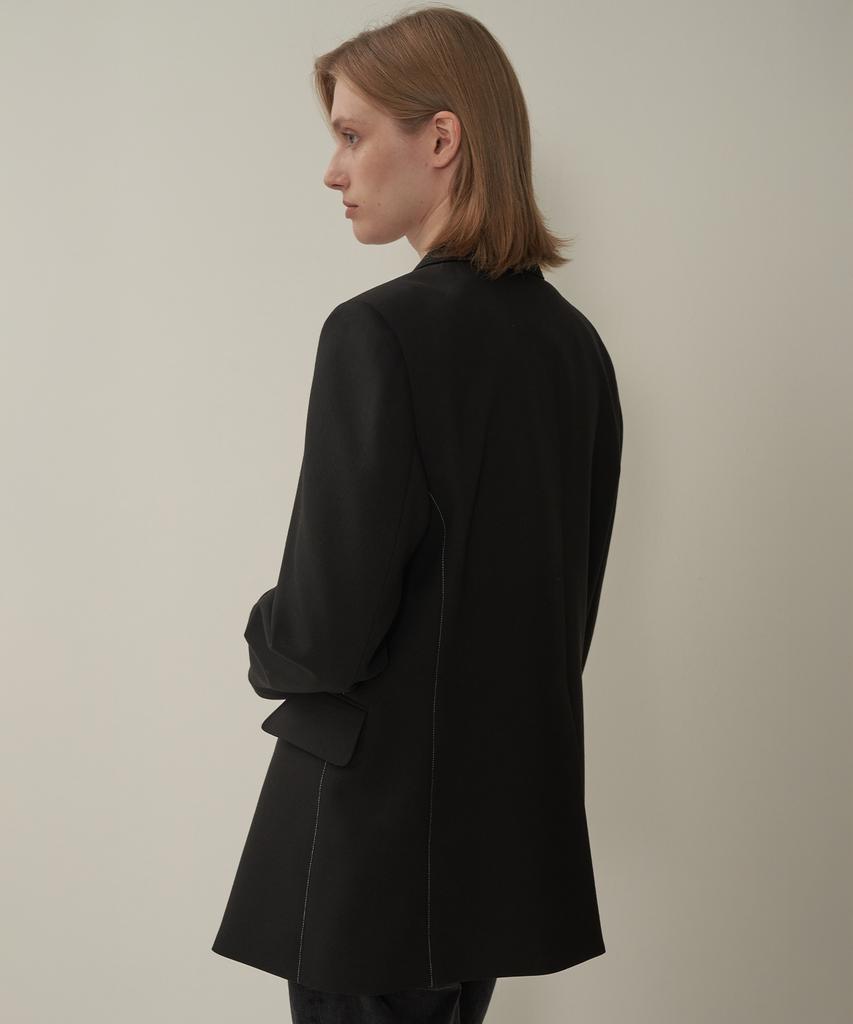 Mott Wool Stitch Jacket - Black