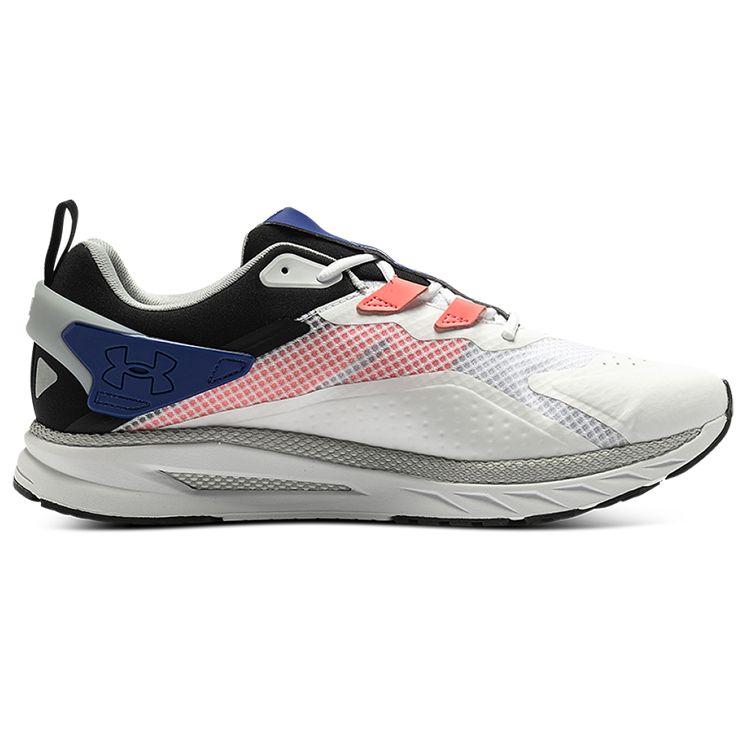 Under Armour Men's UA HOVR Flux MVMNT Running Shoes White Royal Blue 3025354-100