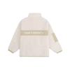 New Balance Velvet Jackets Women's Beige Stand Collar Moderate AWJ13326-MSU