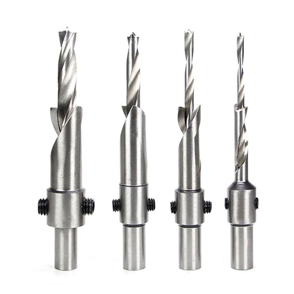 Woodworking Punching Flat Bottom Drill Bit Drill Bit Countersunk Head Salad Drill Woodworking Drill