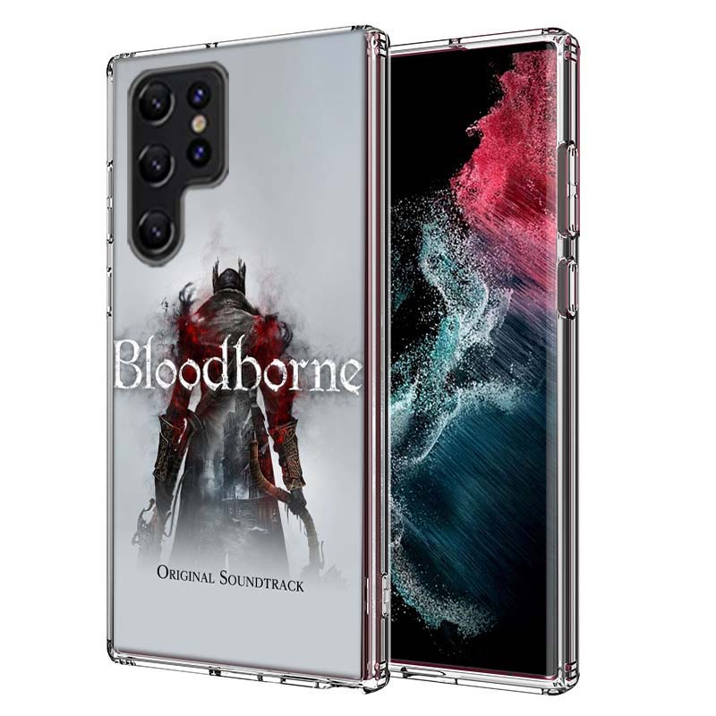 Game Bloodborne Capa Phone Case For Samsung S26 Ultra S25 Edge Galaxy S23 S21 S20 S24 FE S22 S10 Plus Cover Clear TPU Shell Coqu