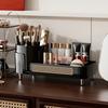 Cosmetics Storage Case Advanced Sense Desktop Large Capacity Revolving Pen Holder Dressing Table Skin Care Storage