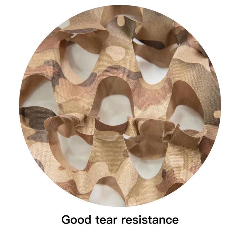 Camouflage Netting 1.5mW Cover See Through Camo Net For Hunting Blind CPDD Sun Shade Camping Anti-mosquito Net Decoration Fence