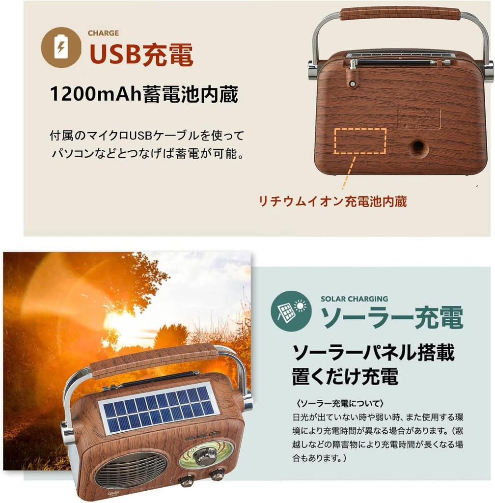 Gelielim Tragbares Radio mit FM High Card MP3 Lautes Retro-Radio mit LED-Licht FM/AM/SW/Breite Unterstützung, Empfindlichkeit, USB/SD-Unterstützung, Player, Lautstärke,