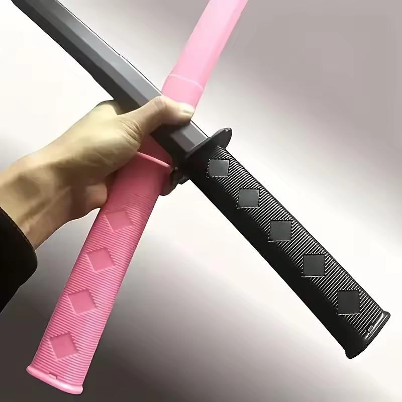 Knife Pink Black Gravity Retractable Toy Katana Sword Decompression Toy Cosplay Props Birthday Gift for Friend
