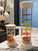 Orff Rain Cone Simulates Children's Wooden Hourglass Sound Music Early Education Instrument Montessori Aural Bottle