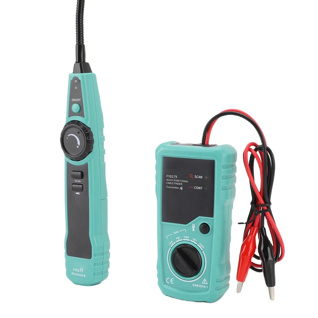 Underground Cable Locator Anti Interference Multifunctional Cable Finder Wire Detector for Electrician