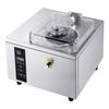 Commercial Hard Ice Cream Machine, 500W 5L Per Hour, Gelato Hard Serve Ice Cream Maker with 2.8L 304 Stainless Steel Cylinder, Auto Clean LED Panel