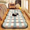Cartoon Bedside Rug: Stain-Resistant, Non-Slip, Easy-Care, Water-Absorbent Rug for Bedroom, Living Room, or Bay Window