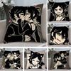 The Coffin of Andy Y L-Leyley Pillow Case  Anti-dustmite Pillowcase Invisible Zipper Silky Short Plush Sofa Cushion Cover