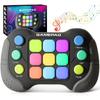 Upgraded Flashing Handheld Game for Kids, Fast Push Fidget Game Toy, Quick Push Light Up Fidget Electronic Console for Teens, Birthday Gifts for 3-12