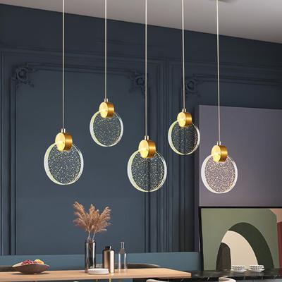 Moderne Kristall-Pendelleuchten für Schlafzimmer Nachttisch Hängelampen Kronleuchter Küche Bar Restaurant Badezimmer Hotel Pendelleuchten