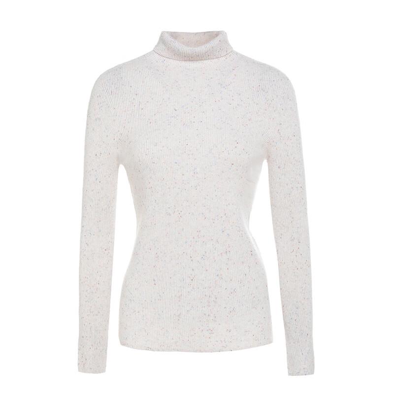 

G·TENNA Women s Cashmere Cowl Neck Knit Top L