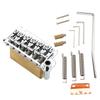 2-Punkt E-Gitarrenbrücke Tremolo-Brücke und Vollformat Messingblock E-Gitarren-Tremolo-Brücke Einfach zu installieren