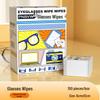 Eyeglass Wet Wipes - Lens Cleaning, Quick-Drying, Disposable Cloths for Decontamination & Degreasing