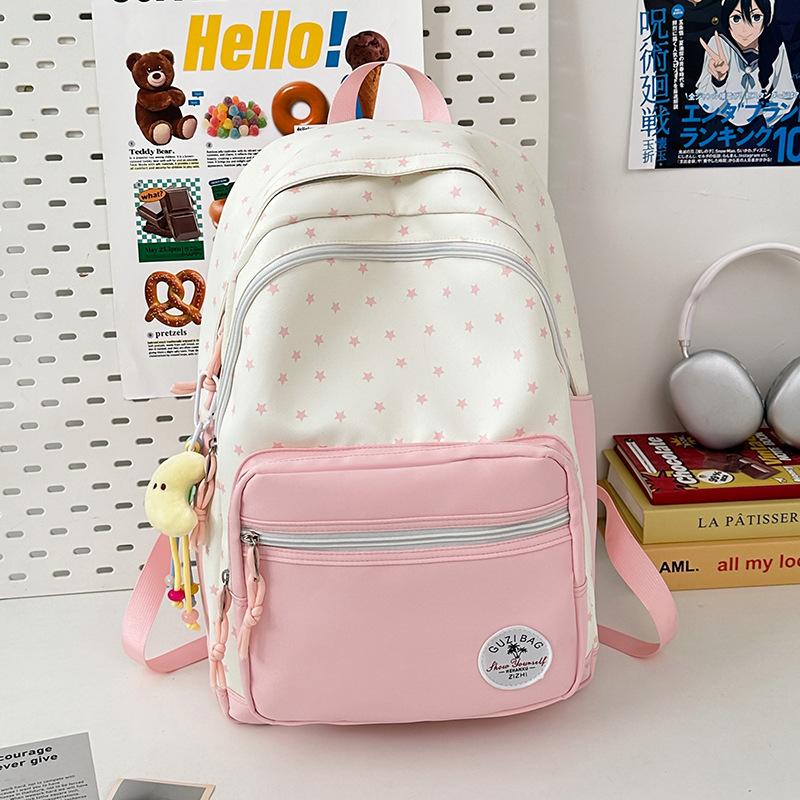 Large-capacity Backpack  New Type of Campus Casual Backpack  Simple and Versatile for High School Students  Student Computer Bag  Student Schoolbag