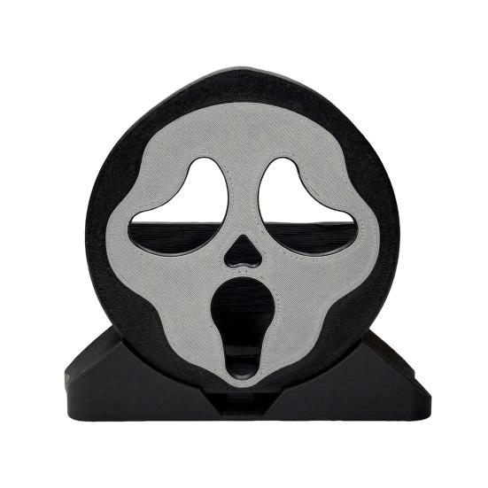 DYS Ghost Sponge Holder, 3D Printed Round Storage Rack, with Drainable Design, Durable Kitchen Sink Organizer 1pc
