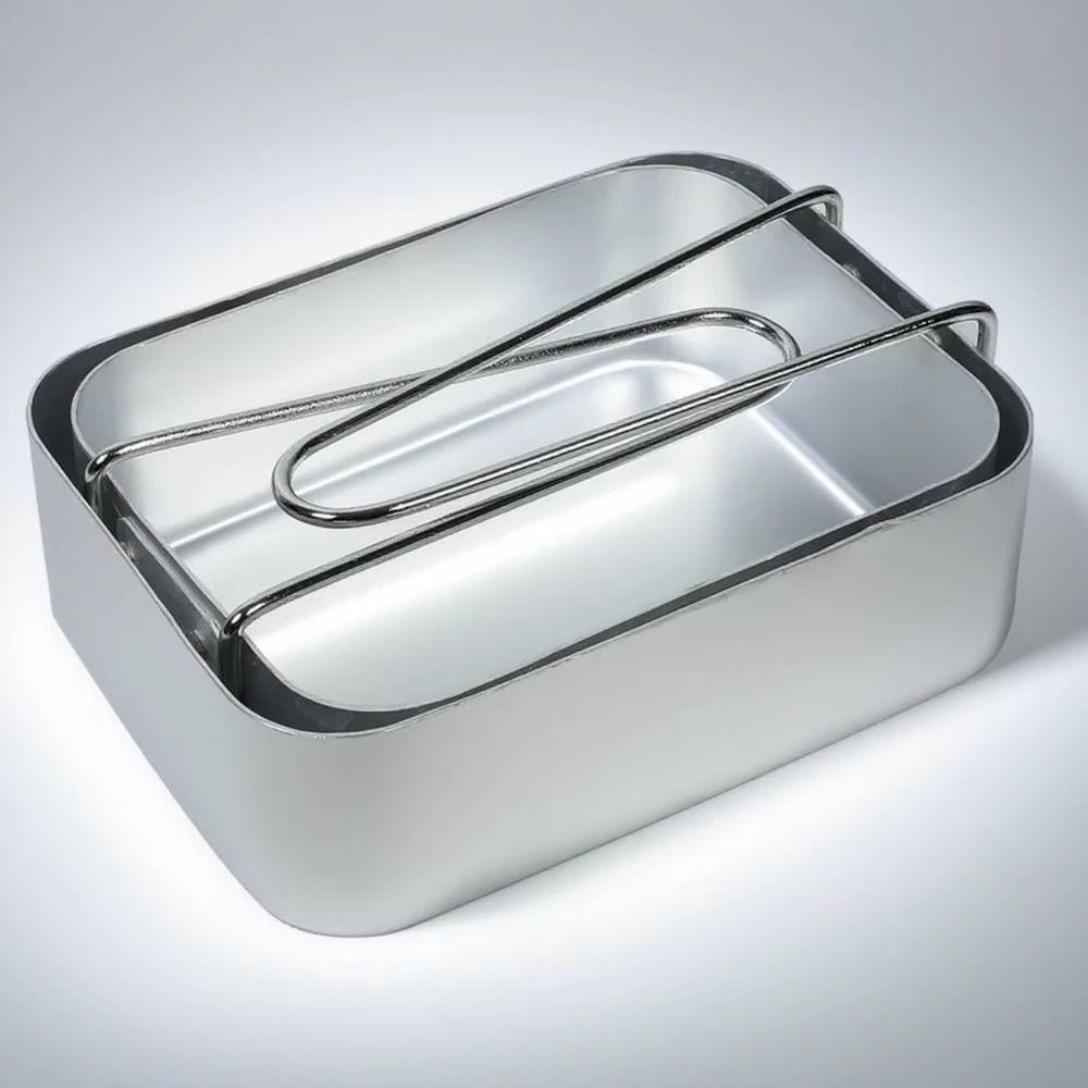 2 Stück Klappbarer Griff Aluminiumlegierung Brotdose Lebensmittelqualität Verdickte Konstruktion Outdoor Lebensmittelbehälter Stapelbar Leicht zu Reinigen