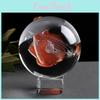 Elegant K9 Glass Laser Engraved Solar System Ball 3d Planets Sphere Home Decor Piece