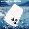 iPhone 16 Pro Max Clear Phone Case,Non-Yellowing Magnetic Phone Case for iPhone 16 Pro Max