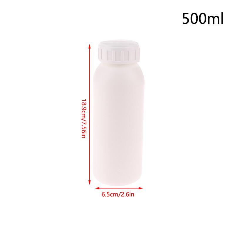 10Ml-1000Ml Plastic Hdpe White Empty Seal Bottles Pill Vials Tablet Capsule Solid Powder Portable Containers