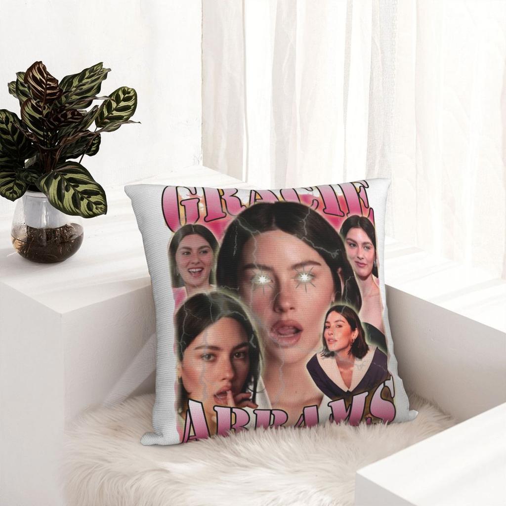 Gracie Abrams Pillowcase Printed Polyester Cushion Cover Decorative Pillow Case Cover Home Wholesale 40*40cm