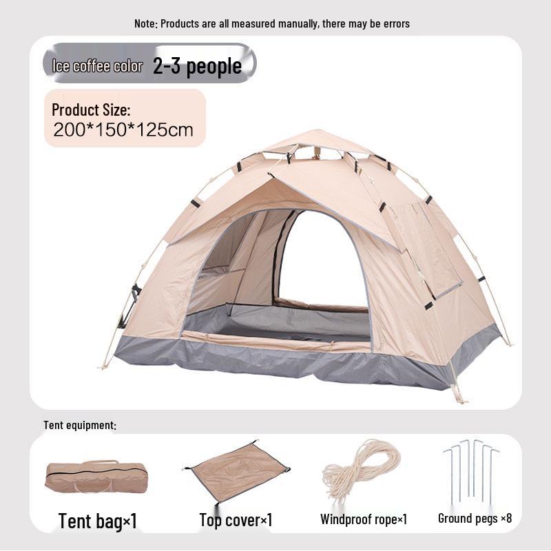 

Автоматическая быстрораскладная палатка для использования на открытом воздухе и в помещении с защитой от солнца и теплоизоляцией Single Tent