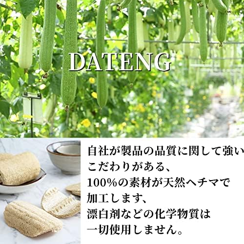 Loofah Scrubbing Brush, Loofah Sponge, Natural Loofah, Kitchen Sponge for Dishwashing, Scratch-Resistant, Antibacterial, Rich Foaming (7)