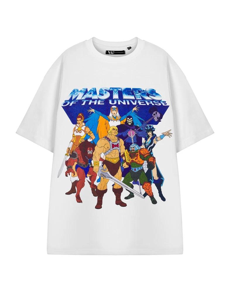 Masters of the Universe Short Sleeved TShirt Unisexs White Official Merch M