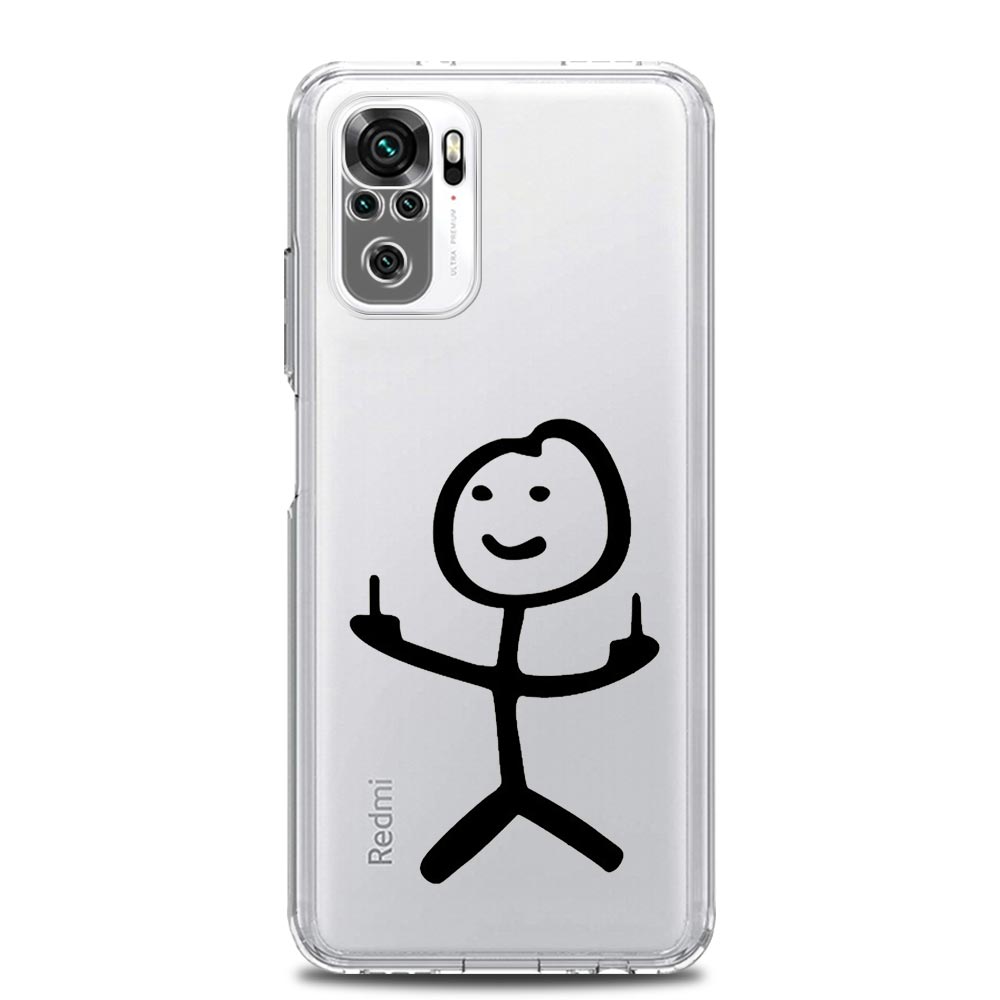 Cartoon Matchman Soft Clear Phone Case For Xiaomi Redmi Note 12 10C 10 11 9 8 Pro Plus 9S 7 8T 9T 9A 8A 9C K50 K40 Gaming Cover