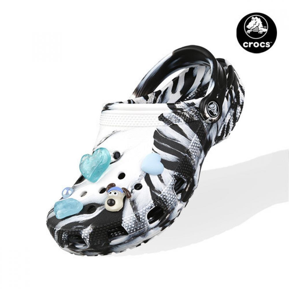 

Crocs Classic Marble Clog Men woMen Gripper Sandals 206867 103 206867103/M5/W7240
