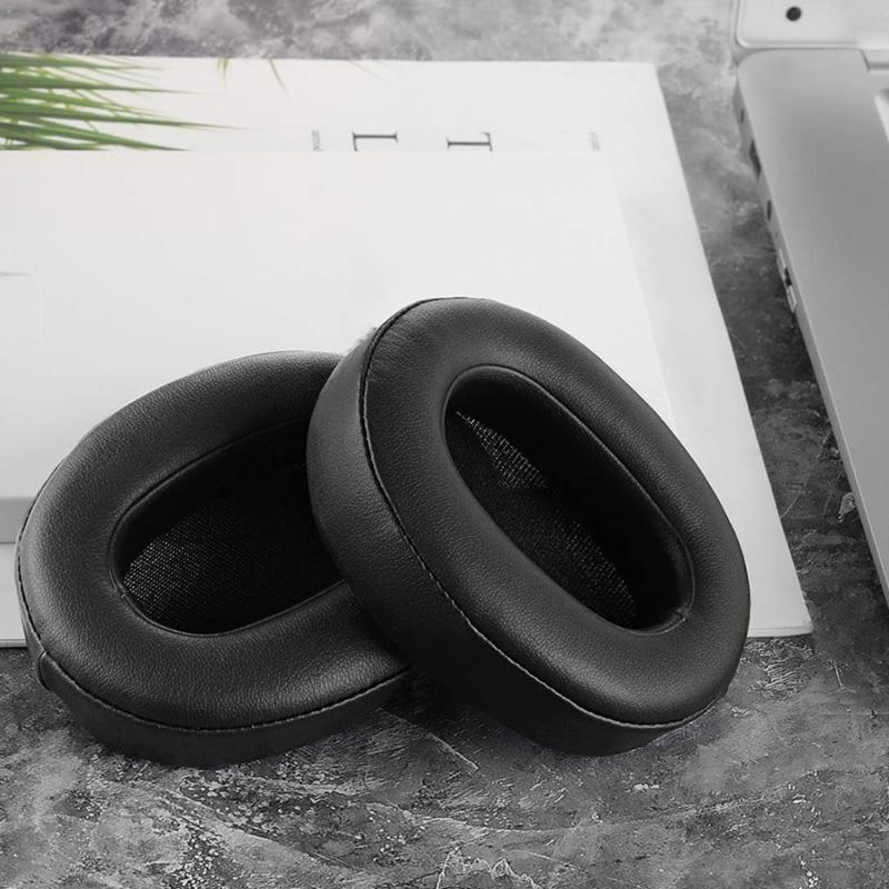 Comfortable Ear Pads for WH XB900N Headphones Durable Earcups Sponge Covers High-Quality Black Ear Pads Replacement