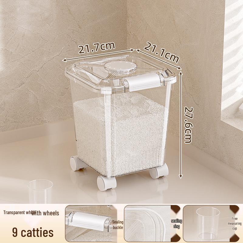 Large Capacity Insect-Resistant Moisture-Proof Rice Storage Bin