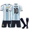 2026 Argentina Home Soccer Jersey Shirt 11 Di Maria 21 Dybala 10 Messi Short Sleeve Team Fan Kit