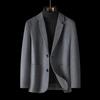 Firstview Men's Business Casual Wool-Blend Blazer