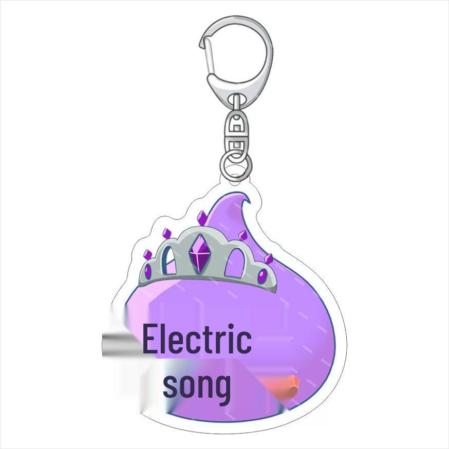 Hoppe-chan: Secret of the Sun Kingdom Black Hoppe Group Acrylic Keychain & Charm