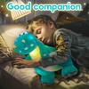 Glowing Green Dinosaur Plush ToyCuddly Dinosaur Stuffed Animal Featuring Colorful Lights Joyful Mother's Day Present