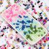 3/4/5/6/8mm ABS Imitation Pearl Beads Color Loose Round Beads For Jewelry Making DIY Handmade Necklace Bracelet Accessories
