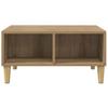 Artisan Oak Coffee Table 60 X 60 X 30 Cm Particleboard