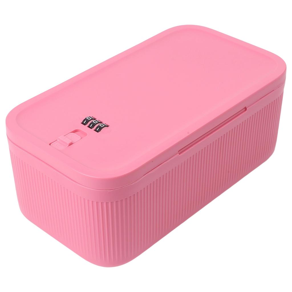 Kleine abschließbare Aufbewahrungsbox für Lebensmittel, Snacks, Medikamente und Mobiltelefone, persönlichen Schmuck, Home Office, geruchsdichter Aufbewahrungsbehälter