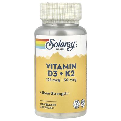 Vitamín D3 + K2, 120 zeleninových kapslí