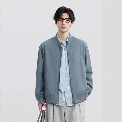 Men's Baseball Collar Jacket